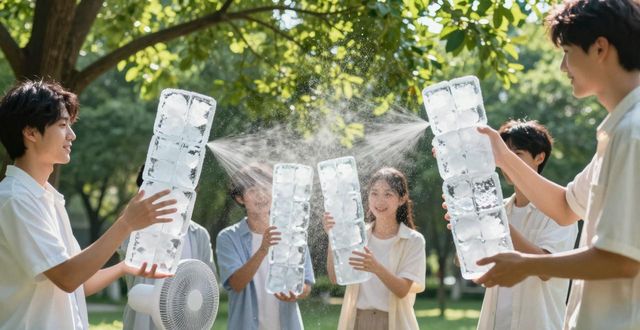 大冰块降温方法_金华夏季防暑降温大冰块_大冰块户外活动使用时长